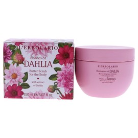 LErbolario L'erbolario butter scrub for body - shades of dahlia - citrus, floral scent