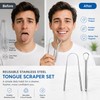 Stainless Steel Tongue Scraper for Daily Oral Care – Reusable