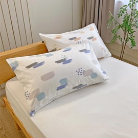 Romance Kosugi Pillow Case (24 x 17 inches) Made in Japan Skin Friendly 100% Cotton Blue