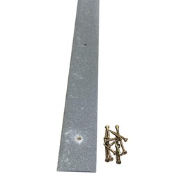 Non Slip Decking Strips - 50mm x 1000mm Anti Slip Convex Decking Strips Super Grip Stop Slipping GRP Composites (Grey)