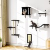 NUNU LAB Wall Mounted Cat Furniture, 5 Pcs Cat Wall