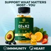 Vitamin D3 K2 Gummies with Vitamins A & C –