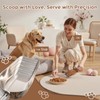 Mutclord Pet cat-dog food-scoop measuring 1-cup - Food-grade 304 stainless