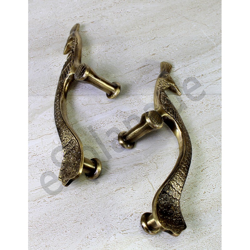 ESPLANADE - Designer Pair of Brass Door Handles (2 pcs)