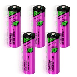 HDSBFCWYGG <- Pack of 5 -> TL-5903 AA Battery 3.6V 2400mah for Tadiran TL-5903 SL-360 S7-400 ER14505 TL-2100 TL-5903/s 6ES7971-0BA00 Back-up Battery