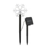 FABFINDS Solar Snow Flake Light Outdoor Stake LED 5Pack Warm