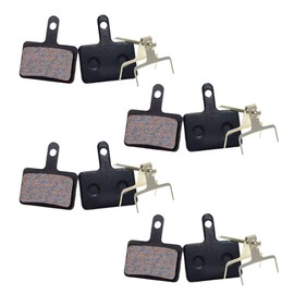 FansQ 4 Pairs Bicycle Disc Brake Pads for Shimano M575 M525 M515 T615 T675 M505 M495 M486 M485 M475 M465 M447 M446 M445 M416 M415 M39 5 M37 55 M375 M315 M355 C601 C501