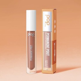 PERMANENT POUT BEAUTY | BUTTER BABE | Lápiz labial líquido de larga duración, resistente al agua y a los besos, a prueba de manchas, acabado mate, col
