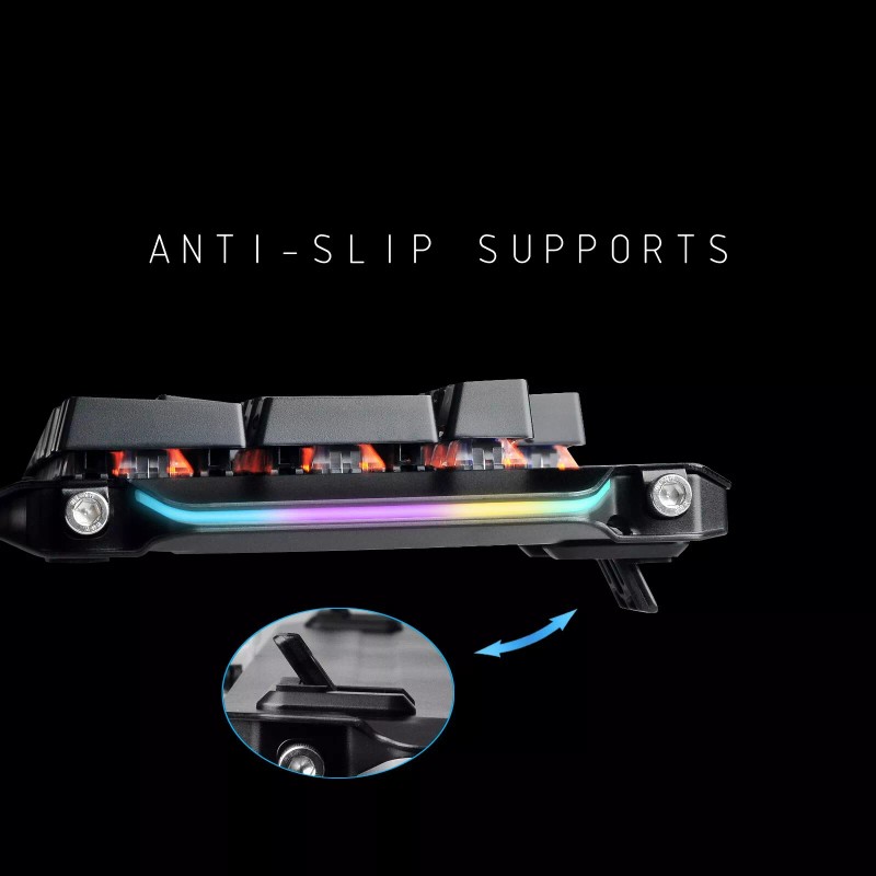 ZIDLI BEST VALUE Optical Mechanical Gaming Keyboard ZIDLI ZGK01,Orange Backlight