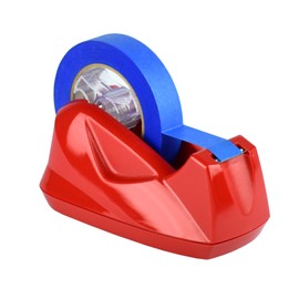 Acrimet Premium Desktop Tape Dispenser Jumbo Non-Skid Base (Heavy Duty) (Red Color)