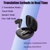 Qvoyar Translation Earbuds in Real Time, Language Translator Earbuds,Two-Way 3