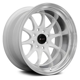 15x8 Vors TR3 4x100/4x114.3 0 White Wheel Rim 73.1