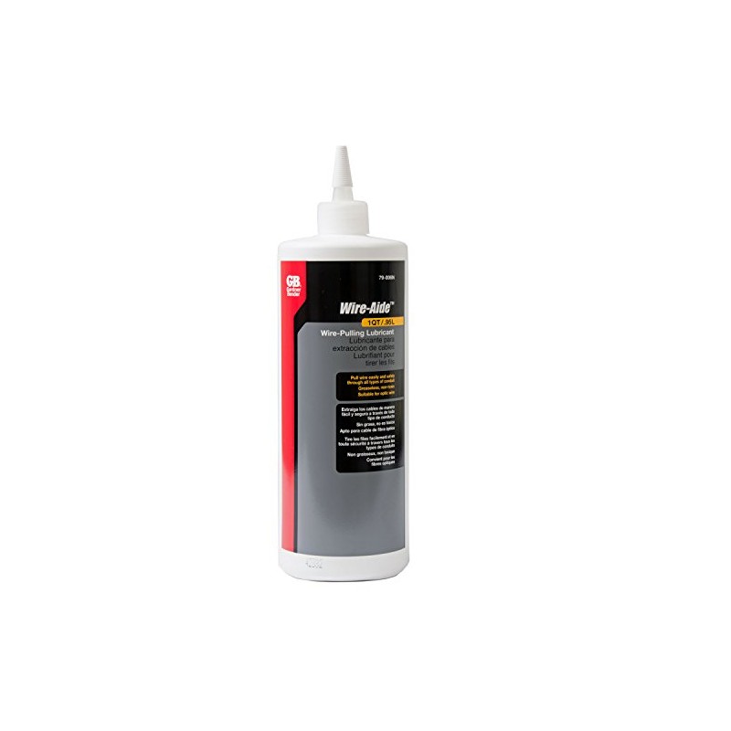 Gardner Bender 79-006N Wire-Aide Wire Pulling Lubricant, Greaseless Fiber-Optic Wire