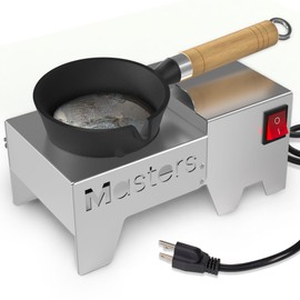 MMasters Fast-Heating Electric Lead Melting Pot – 80 Oz Capacity | Ideal for Bullet Casting & Fishing Weight Molds | Portable Lead Ingots Melter for Reloading & DIY Metal Projects