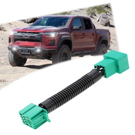 VlookoBloX All Lights Mod 6 High Mod for 2023 2024 2025 Chevy Colorado & GMC Canyon All Six Headlights On Fog/Low Beams on When High Beams on, Fog Light Always on PNP Module Adapter