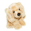 tachi Cocker Spaniel Soft Toy Dog Cuddly Toy Beige Sitting