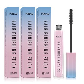 FUNAN Hair Finishing Stick for Small Broken Hair 3 Pack, Broken Hair Finishing Stick, Slick Stick for Women, Naturally Refreshing