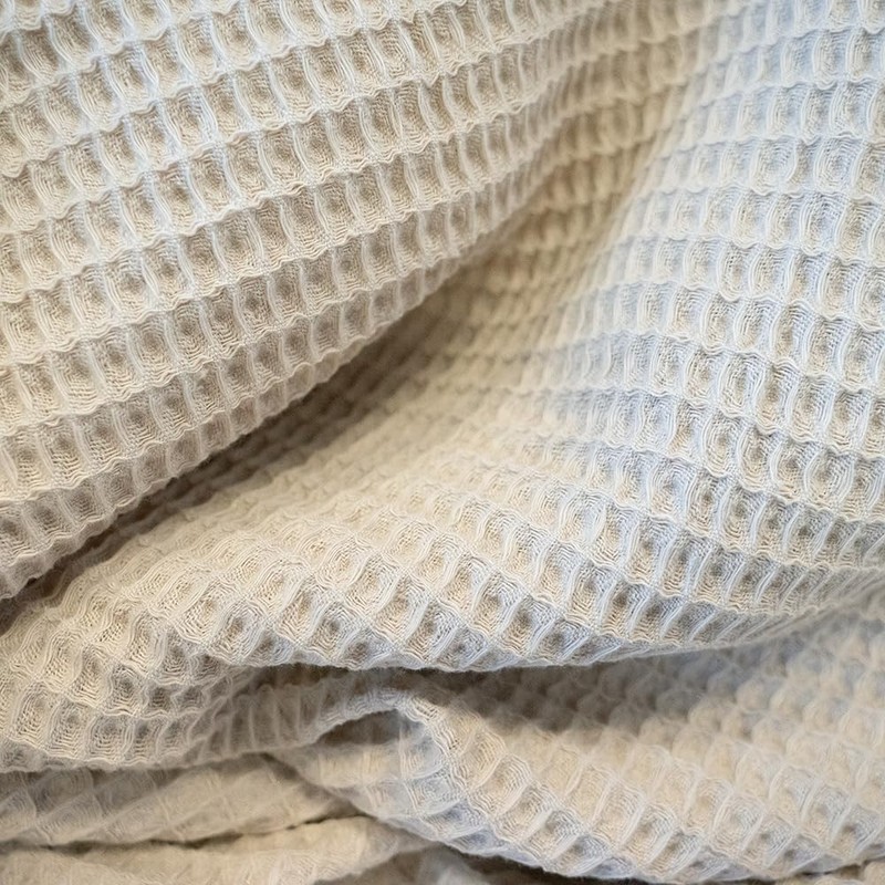 Bambury Waffle Bath Towel 80x160cm Beige