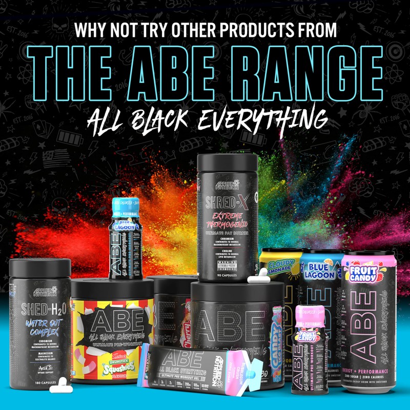 Applied Nutrition Shed H20 Water Out - ABE All Black