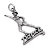 jewellerybox Sterling Silver Dancer Charm