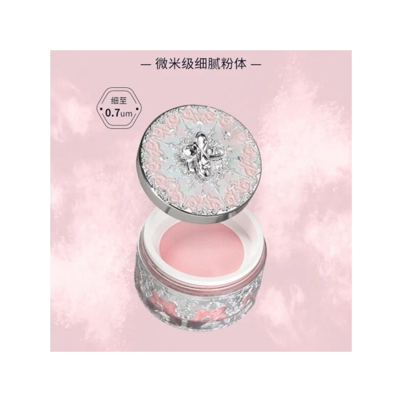 Flower Knows Swan 발레 루즈 파우더 오일 컨트롤 오래 지속되는