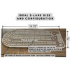 Cribbage Board Template 3-Track Heavy Duty Acrylic Jig with Drill