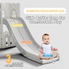 LulliSpace 6 in 1 Toddler Slide,Kids Playset for Toddlers Indoor