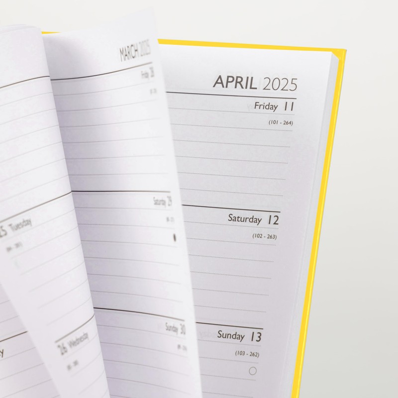 2024 2025 Academic A5 Week to view Diary School Planner