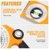 Hoteche Digital Inclinometer with Magnet | ±1° Precision | -130°