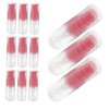 Outanaya 12pcs Transparent Travel Lotion Bottles with Refillable Pump Dispensers