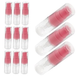 Outanaya 12pcs Transparent Travel Lotion Bottles with Refillable Pump Dispensers Portable Liquid Dispensing Containers for Skincare Creams Compliant with Airline Carry Regulations