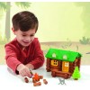 Basic Fun Lincoln Logs On The Trail Set Wooden Building