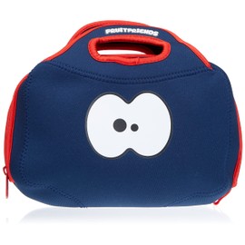 NAVY BLUE Insulated Neoprene Lunch bag by FRUITFRIENDS. Protection for your food. Machine Washable