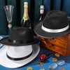 Toulite 12 Pcs Hats Gangster Hat for Men Women 1920s