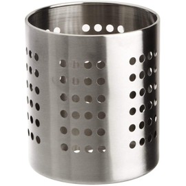 Vita Perfect 1 x Stainless Steel Utensil Holder Kitchen Organiser Cutlery Drainer (12x13cm)