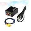 ORFOFE Digital to Analog Audio Converter Box Compact Optical to