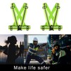 2Pack Reflective Vest, High Visibility Vest Straps Lightweight Reflector Safety