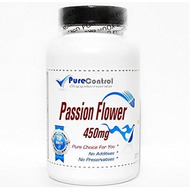 Passion Flower 450mg // 100 Capsules // Pure // by PureControl Supplements