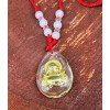 Trend Transparent Fortune Protective Bodhisattva Pendant Red Cord Necklace