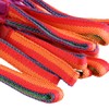 LUOEM Rainbow Ribbon Dance Band Runners Coloured Band Rod for