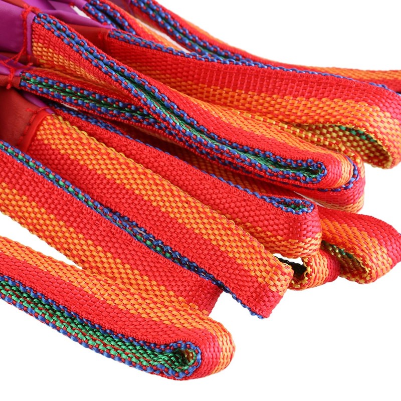 LUOEM Rainbow Ribbon Dance Band Runners Coloured Band Rod for