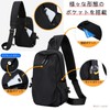 MT's Shop SH352 Men's Body Bag, One Shoulder, Crossbody Bag,