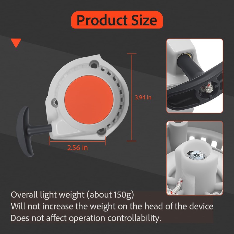 4149 190 4001 Recoil Starter Assembly Fits Stihl FS94 FS94R