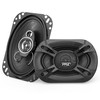 Pyle 3-Way Universal Car Stereo Speakers - 300W 4" x