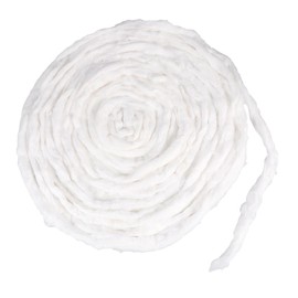 minkissy 1 Packung Baumwolle Wattebällchen Größe Kosmetische Wattepads Wattebausch Baumwollspeck Watteschnur Haar-baumwollspule Baumwollstreifen Make-up-watte Organisch Weiß Kosmetik