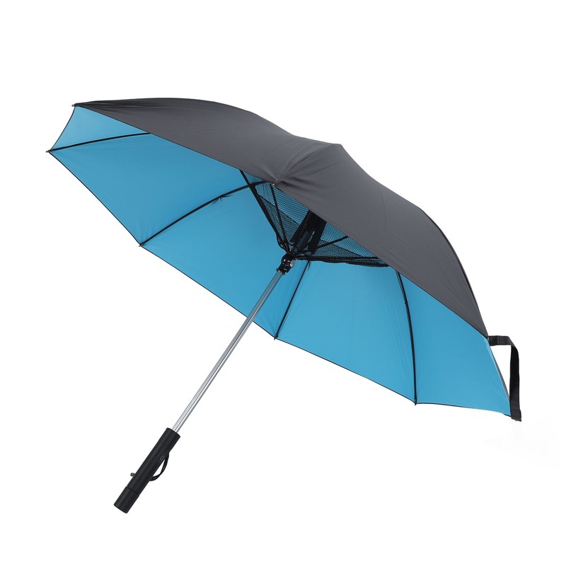 Sun Umbrella with Built In Fan 80cm 3000mAh UV Guard