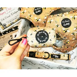 Pet Pooch Boutique Honey Bumble Bee Dog Poo Bag Holder