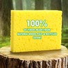 Vilphel 12 Counts Multipurpose Kitchen Sponges Pack Compostable Biodegradable Compressed