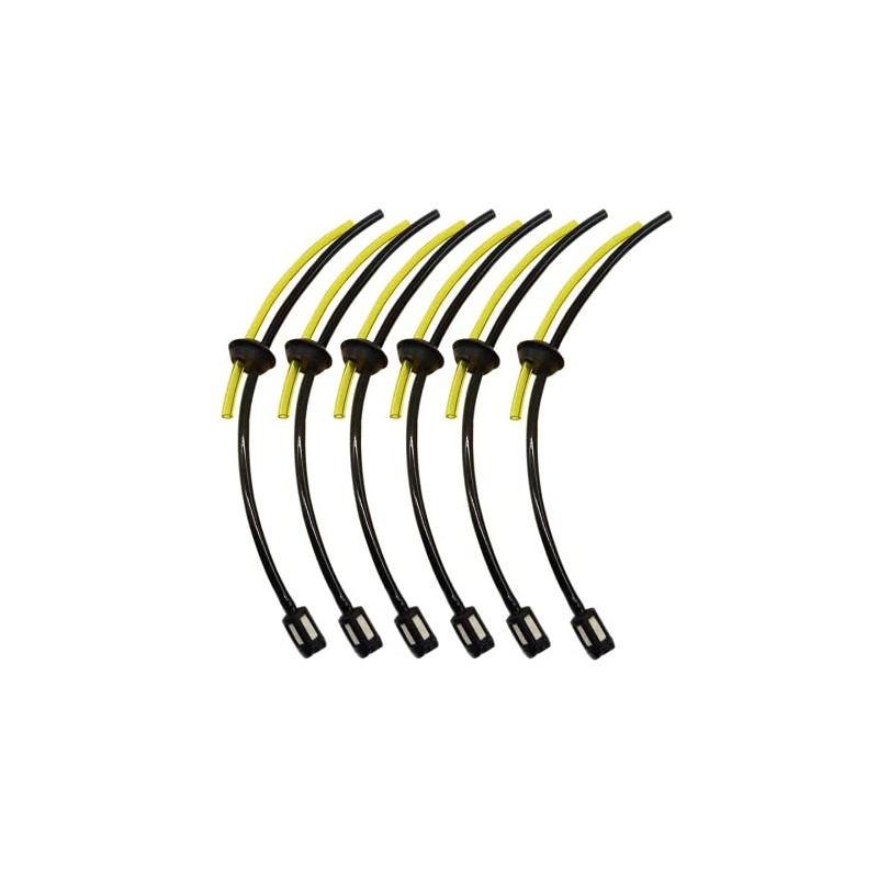 6 Pcs Fuel Pipe Universal Grass Trimmer, Filter Petrol Strimmer