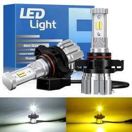 [Memory Function Model] SUPAREE PSX24W LED Fog Lamp, 2 Color Switching, Memory Function, Double Waterproof, Condensation Proof, 12,000 lm, White (6000K)/Yellow (3000K) Toyota ZN6 86 / Subaru BRZ